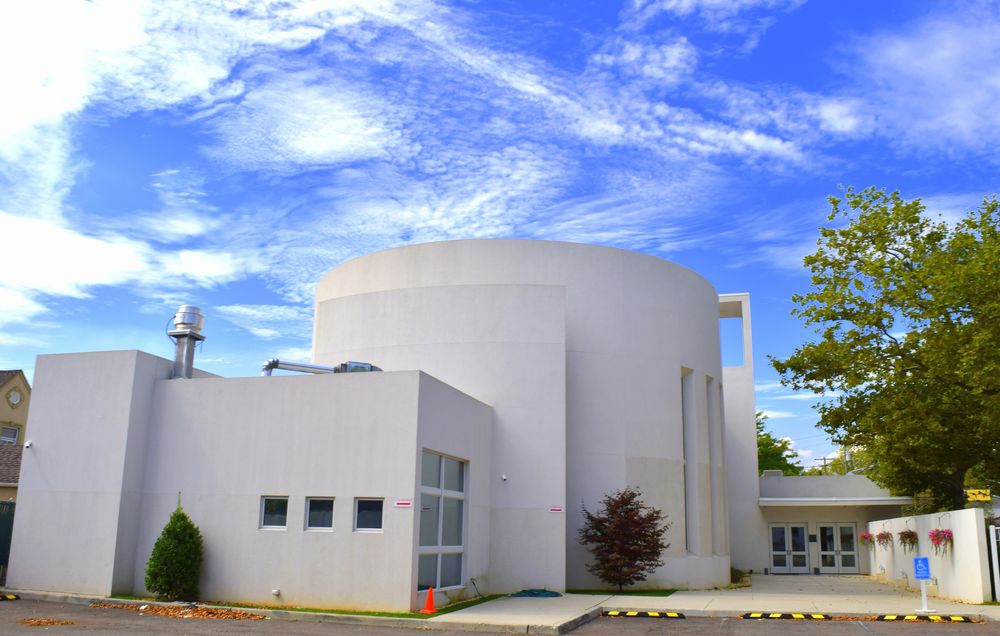 New domed church building after construction
