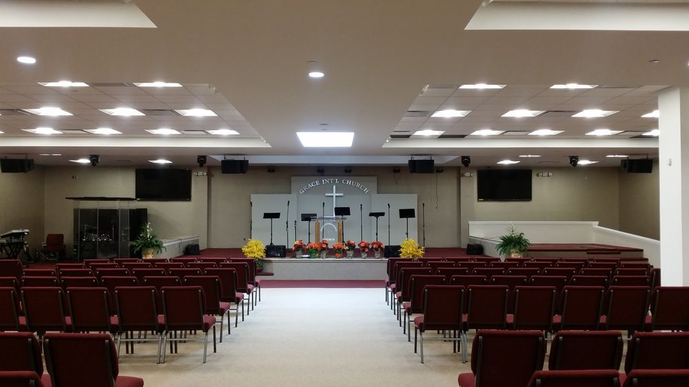 Completed large sanctuary