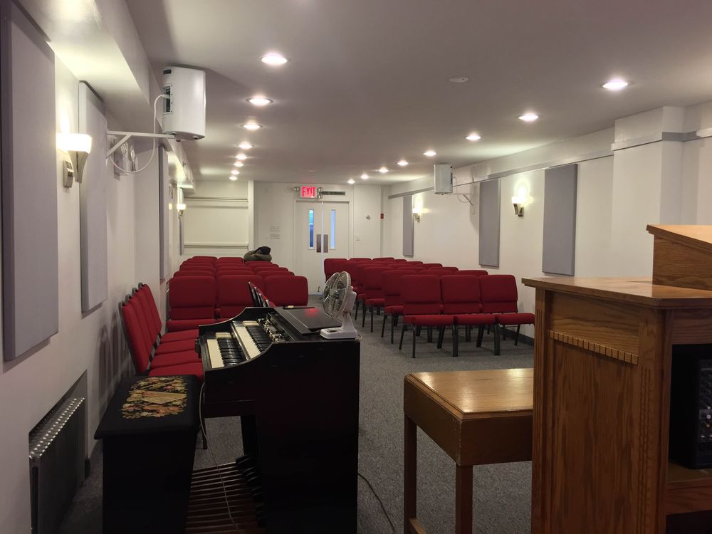 Finished sanctuary after renovation